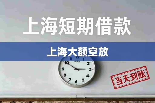 上海大额空放